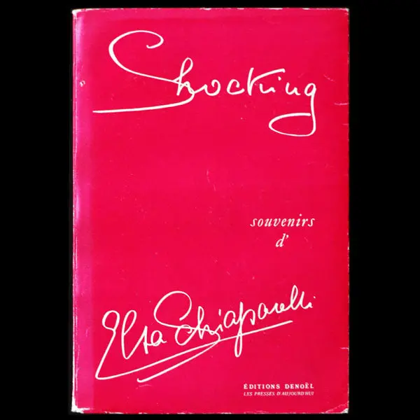 Shocking, Souvenirs D'elsa Schiaparelli, Édition Française (1954) 1