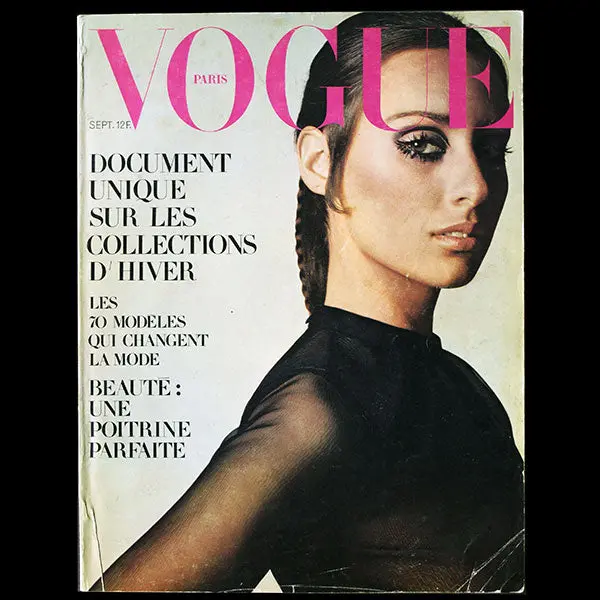 Vogue France (Septembre 1968), Couverture De Jean-Loup Sieff 1