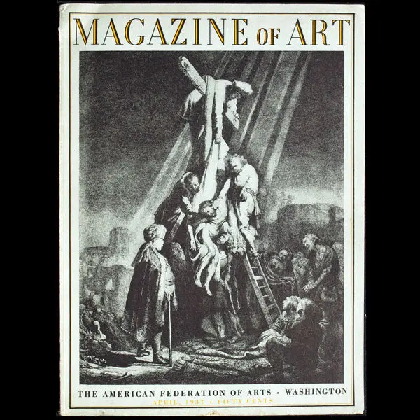 Magazine Of Art - The New American Designer Has Not Yet Been Born By Elizabeth Hawes (Avril 1937) 1