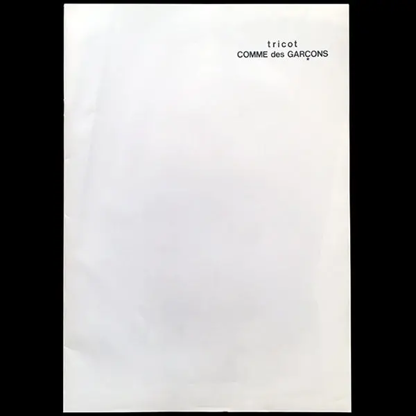 Comme Des Garçons Tricot, N°9, Photographies De Eddy Kohli (1984) 1