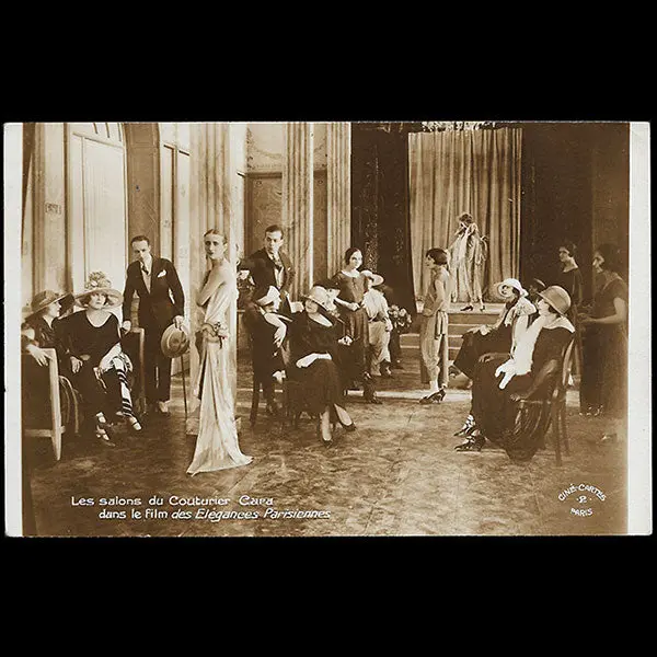 Le Film Des Elégances Parisiennes - Le Salon Du Couturier Cara (1923) 1