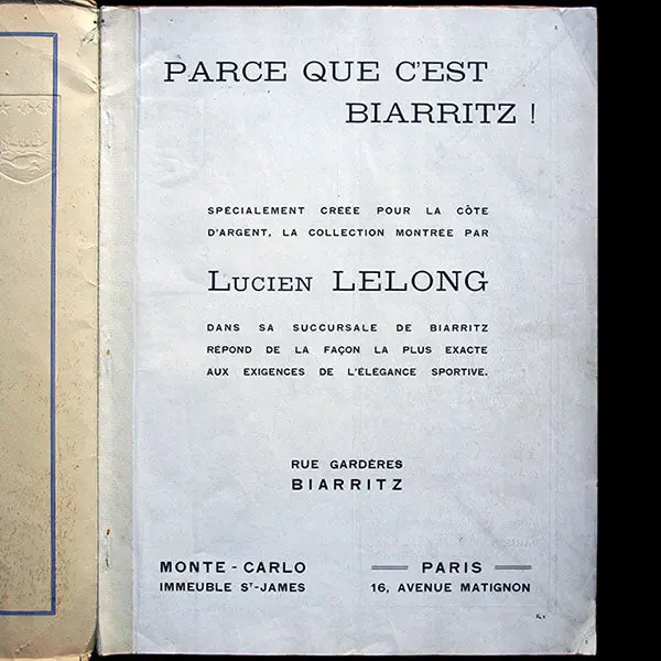 Biarritz - Gazette Éditée Par P.O.-Midi, Les Chemins De Fer D'orléans Et Du Midi (1926) 2