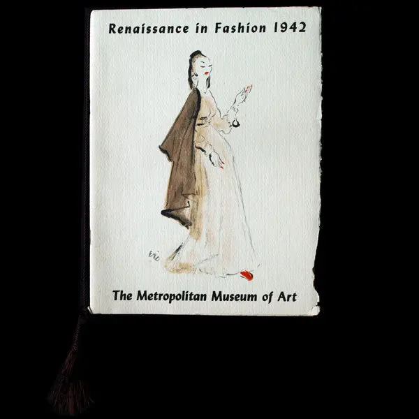 Renaissance In Fashion, A Special Exhibition - Metropolitan Museum, Portrait De La Couturière Valentina Par Eric En Couverture (1942) 1