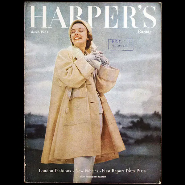 Harper's Bazaar (1951, Mars), Édition Anglaise 1