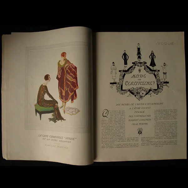 Vogue France (1Er Octobre 1924), Couverture De Joseph Platt 2