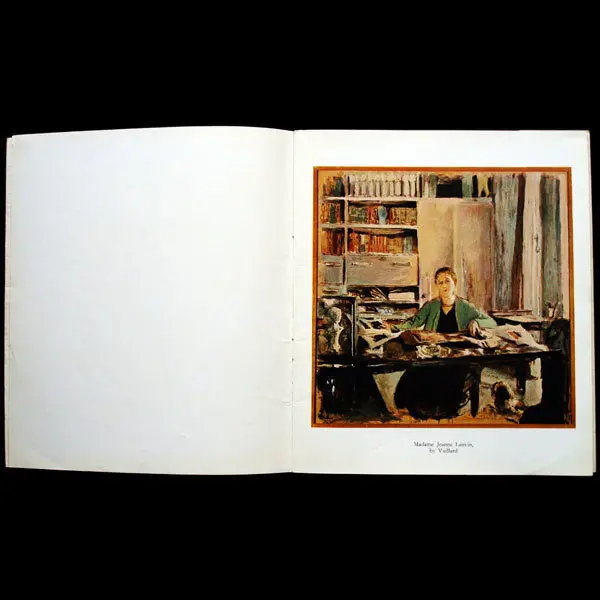 Jeanne Lanvin, Plaquette De La Maison Lanvin (1960) 2