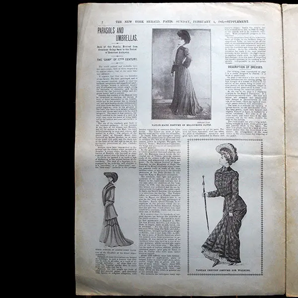 The New York Herald Fashion Supplement, February 1St, 1903 2