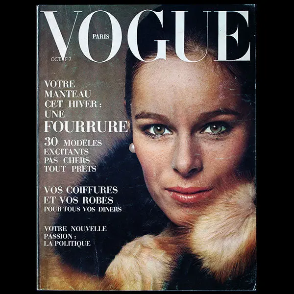 Vogue France (Octobre 1969), Couverture De Jean-Loup Sieff 1