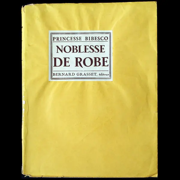 Noblesse De Robe, Exemplaire Sur Or Turner (1928) 1