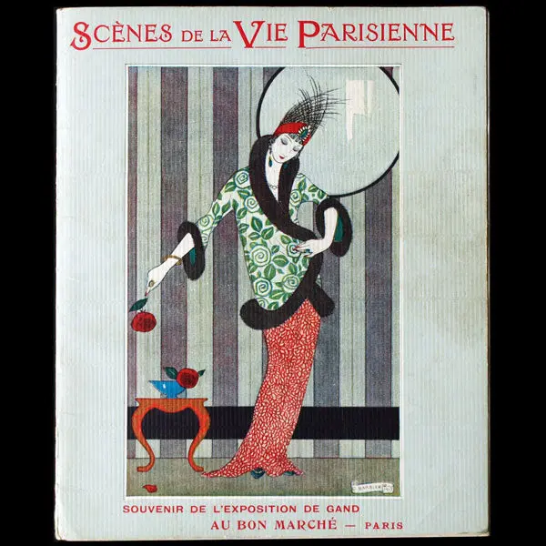 Scènes De La Vie Parisienne, Souvenir De L'exposition De Gand, Couverture De George Barbier (1913) 1