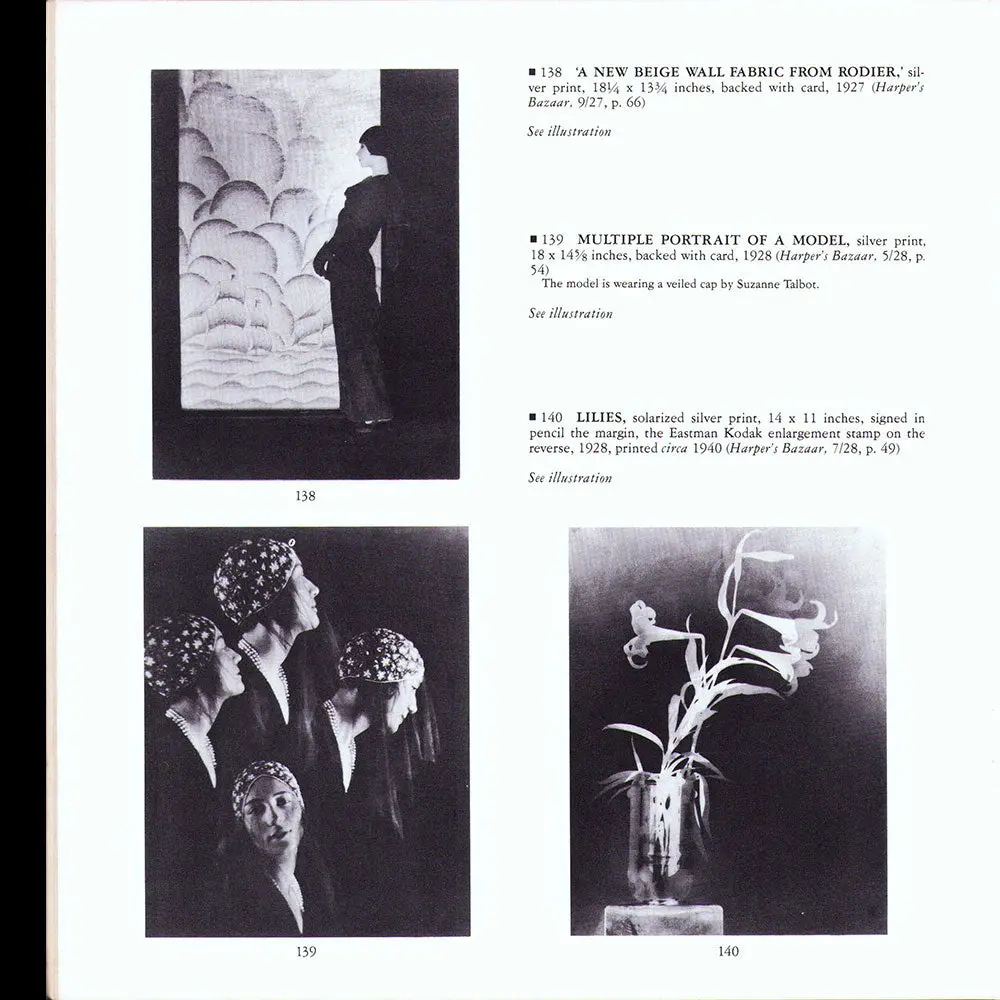 The Collection Of Baron De Meyer, Catalogue De La Vente Sotheby's (1980) 2