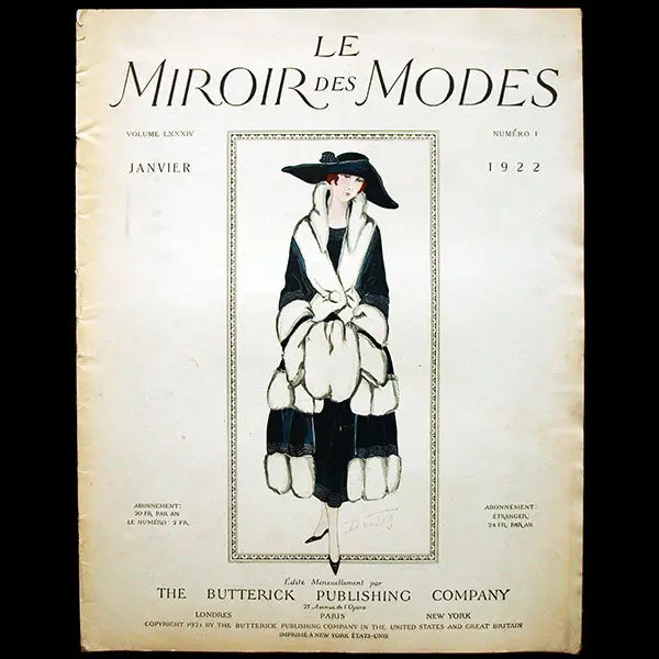Le Miroir Des Modes (Janvier 1922) 1