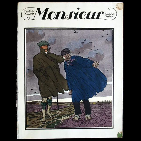Monsieur, Revue Des Élégances, N23 (1921, Novembre) 1
