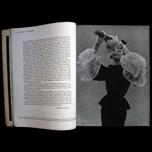 L'officiel De La Mode Et De La Couture De Paris (Février 1950), Couverture De Pagès 2