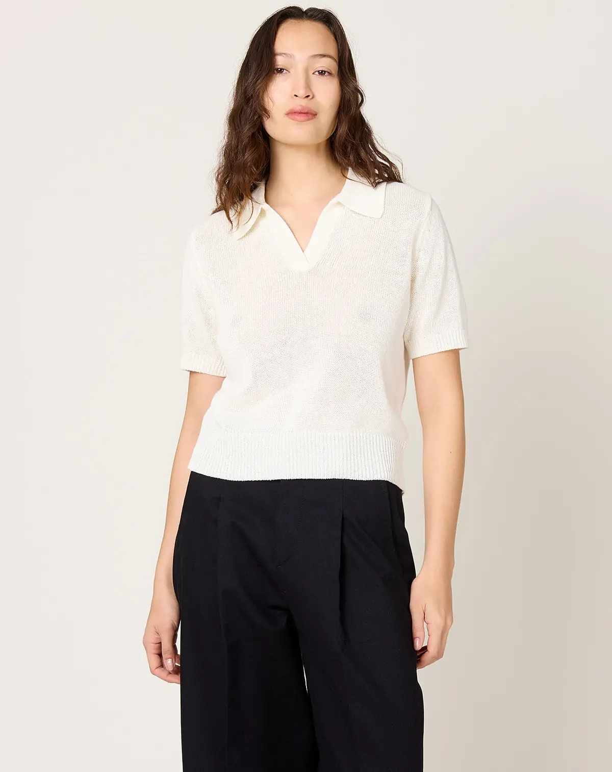Cris Top In Off White 1