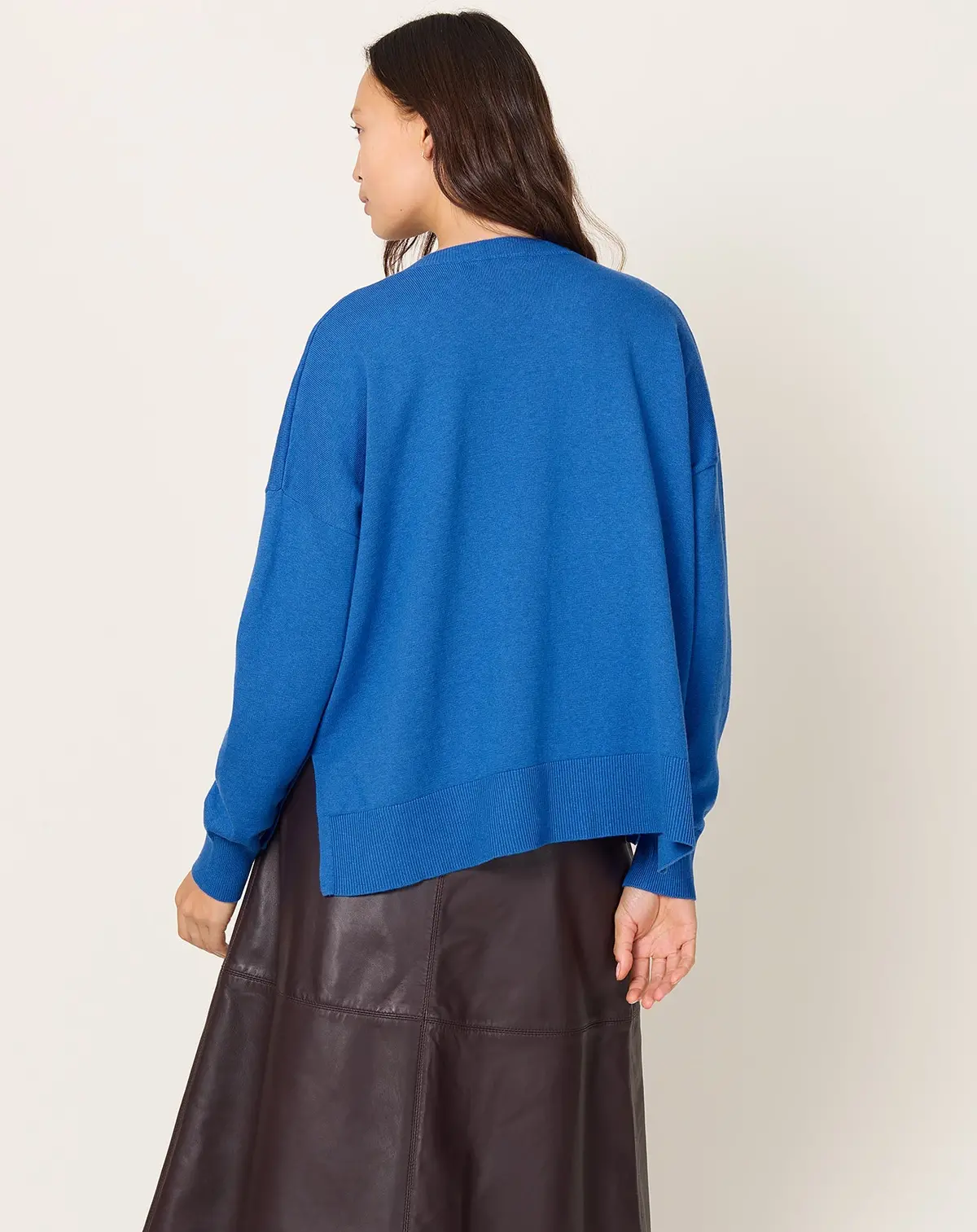 Elle Sweater In Lagoon 3