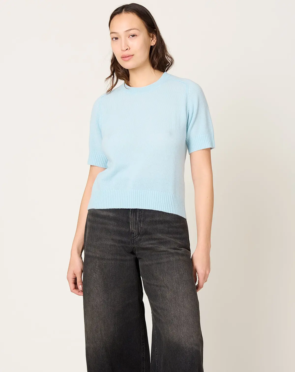 Kyla Top In Milky Blue 1