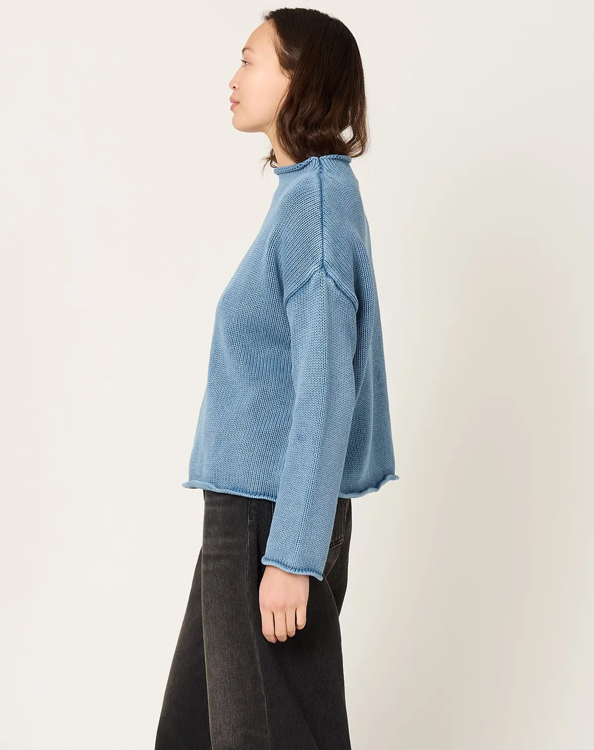 Lamis Sweater In Denim 2