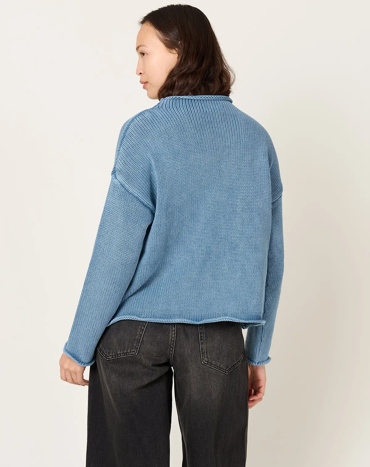 Lamis Sweater In Denim 3