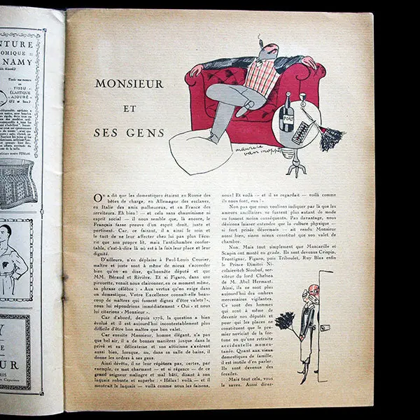 Monsieur, Revue Des Élégances, N58 (1924, Octobre) 2