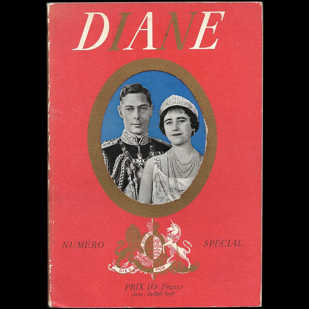 Diane Numéro Spécial Hommage À La Grande-Bretagne (Juin Juillet 1938) 1