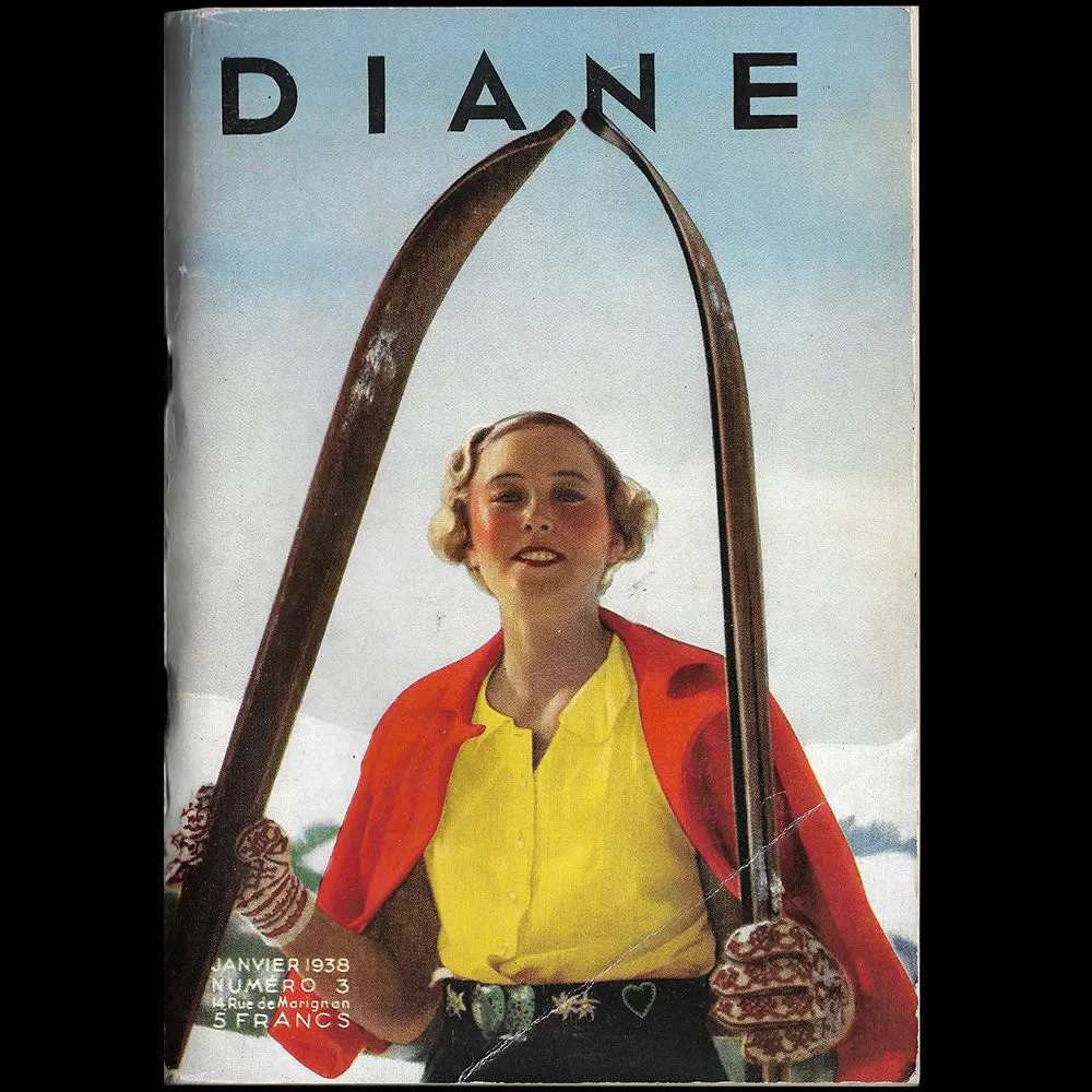 Diane N°3 (Janvier 1938), Couverture De Doucet 1