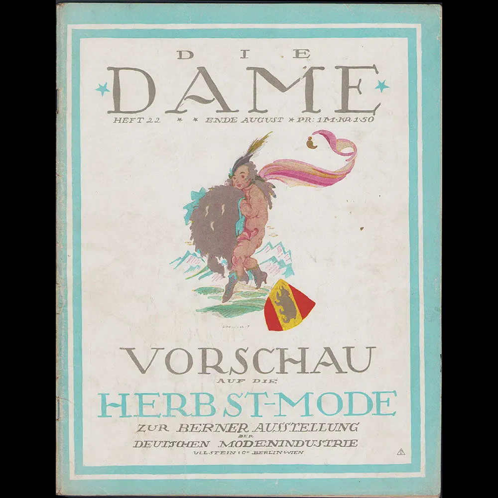 Die Dame, Fin Août 1917 1
