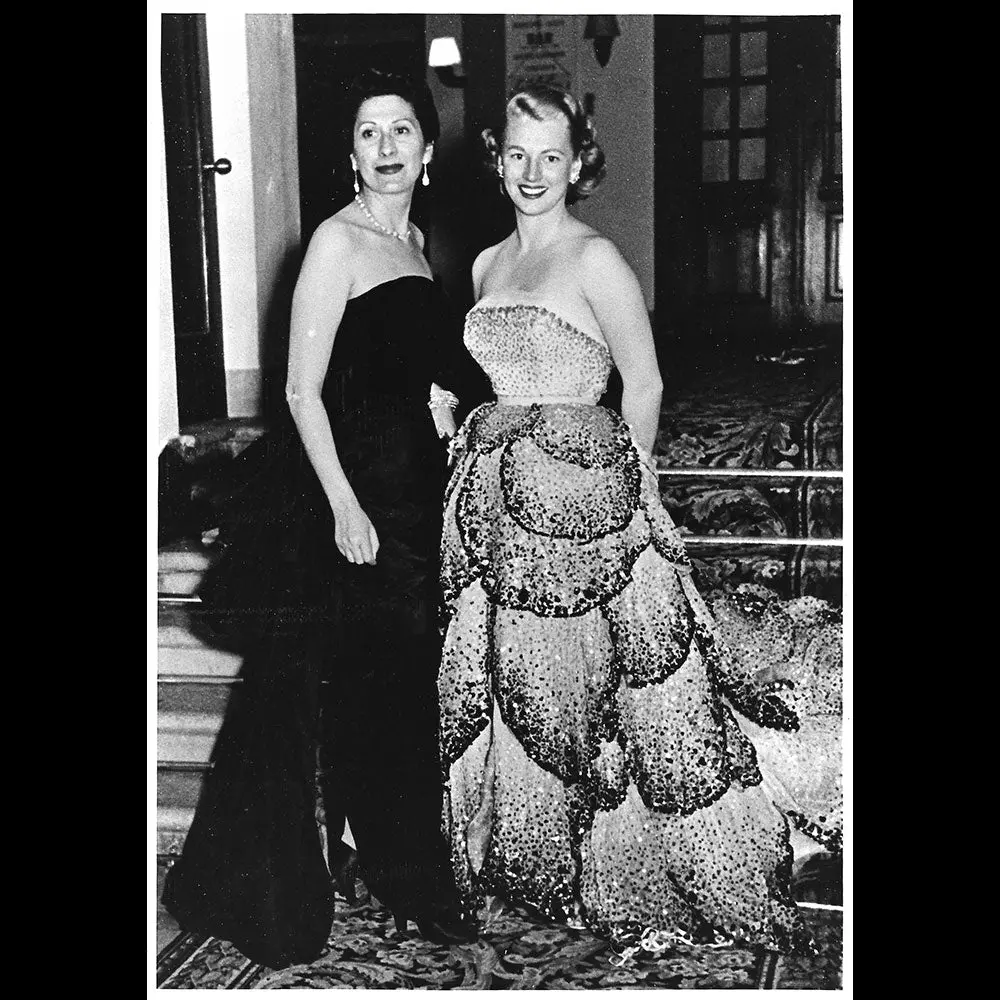 Christian Dior - Robe Junon Portée Par Claire Newman En 1949 (1988) 1