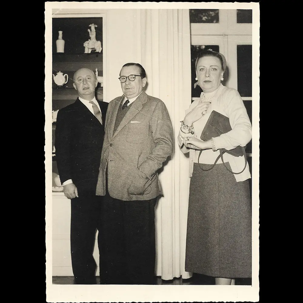 Christian Dior, Lucien Lelong Et Raymonde Zehnacker (Circa 1946-1950) 1