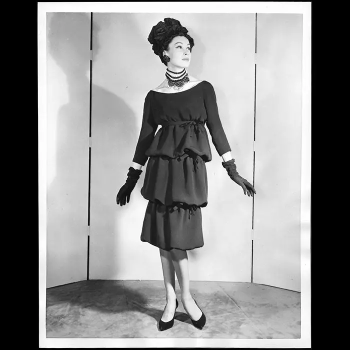 Christian Dior - Petite Robe Noire Par Yves Saint-Laurent (1959) 1