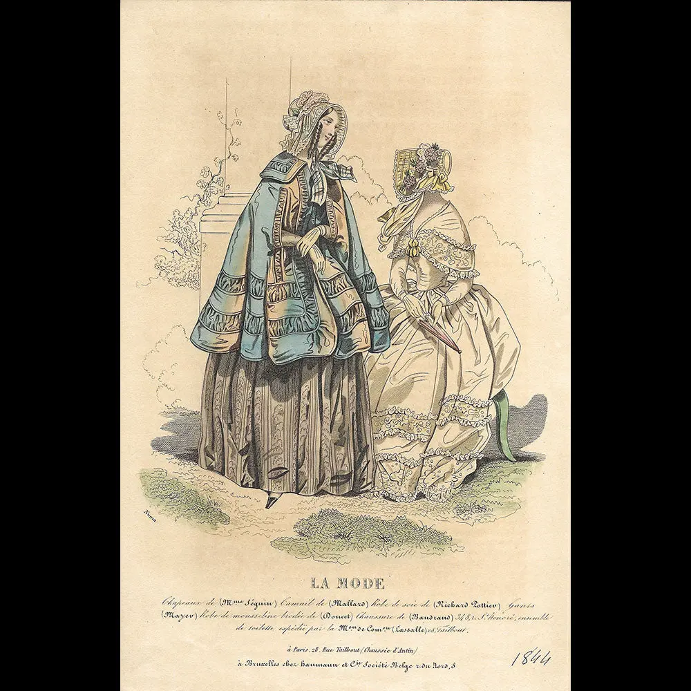 Doucet - Gravure De La Mode Par Numa (1844) 1