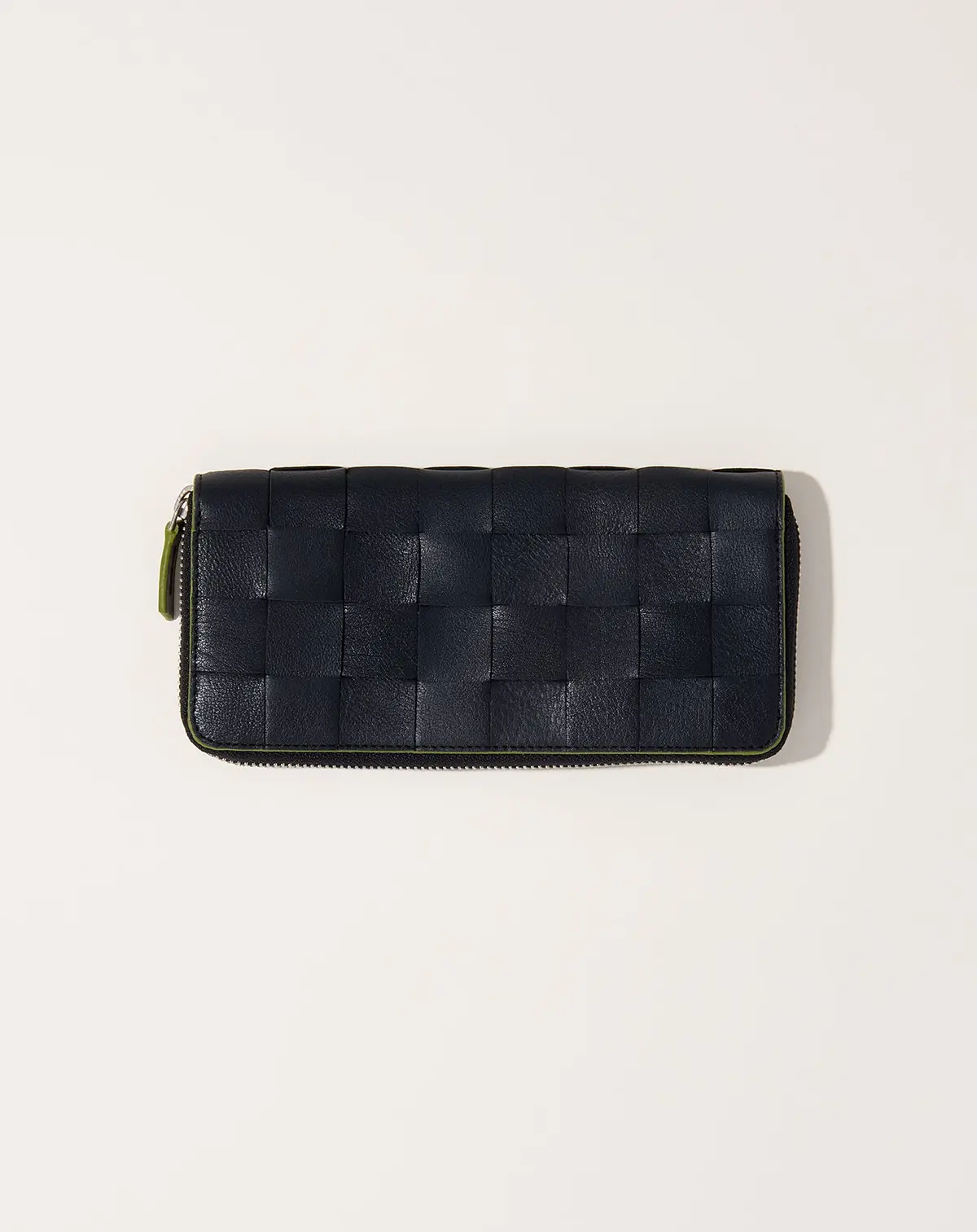 Check Zip Around Wallet In Black 1