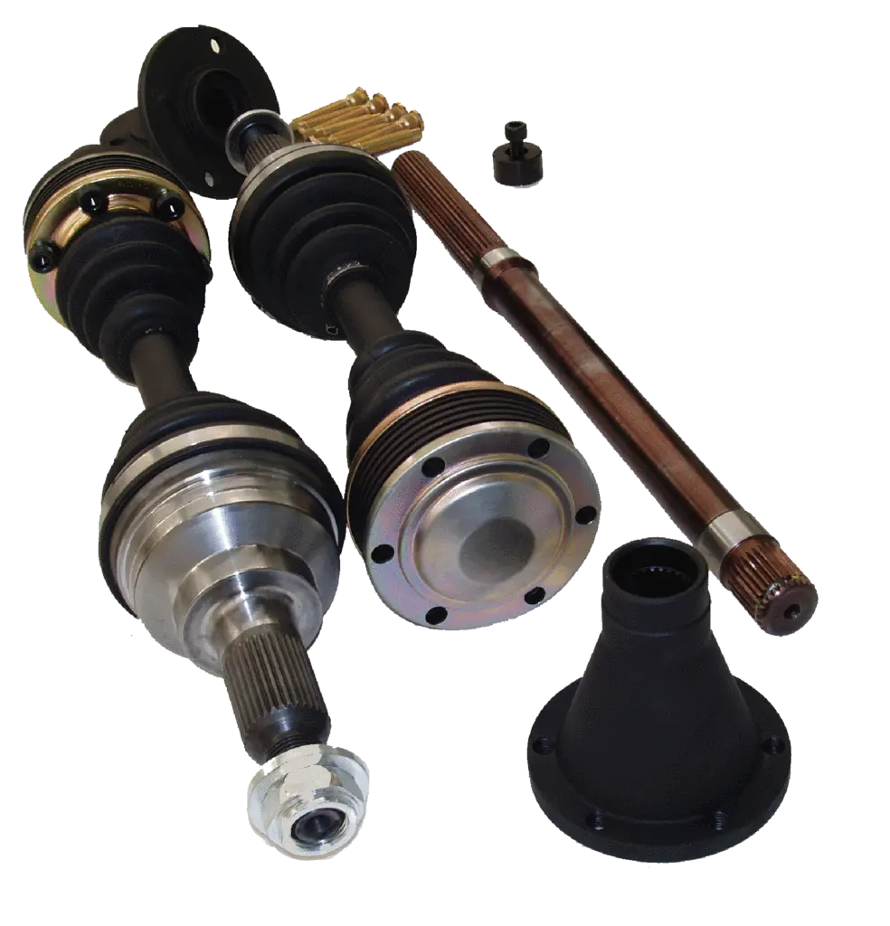 Drive Shaft Shop Honda Eg/Ek B/K-Series Pro-Level Axle / Hub / 28 Spline Intermediate Bar Kit 1