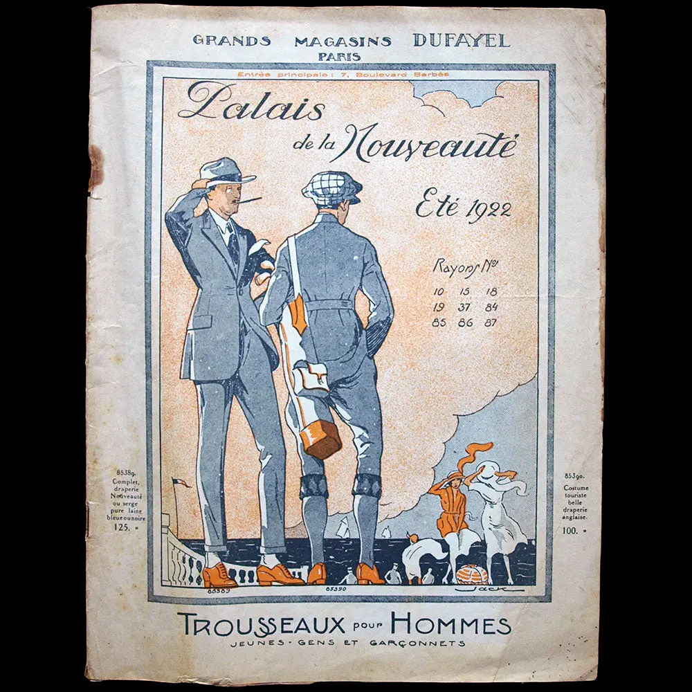 Grands Magasins Dufayel - Palais De La Nouveauté, Catalogue Pour L'été 1922 1