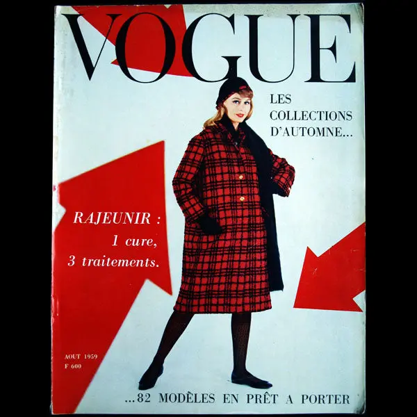Vogue France (1Er Aout 1959), Couverture De Guy Bourdin 1