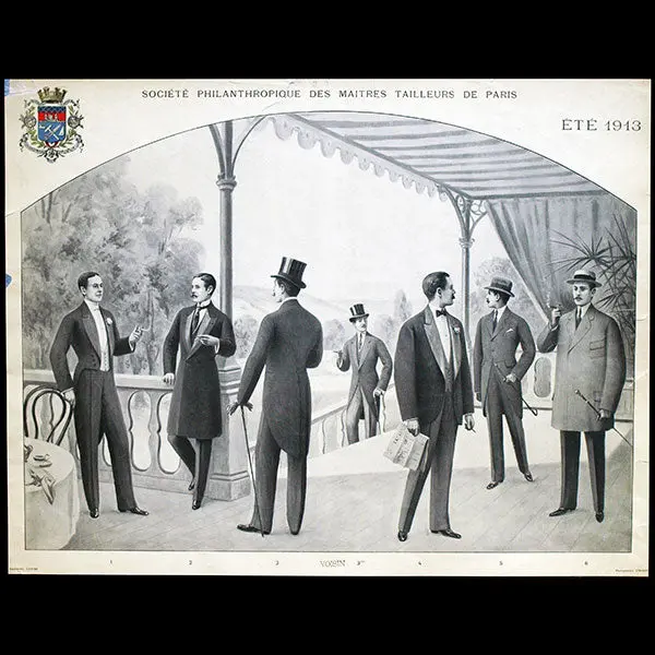 Société Philanthropique Des Maîtres Tailleurs, Été 1913 1