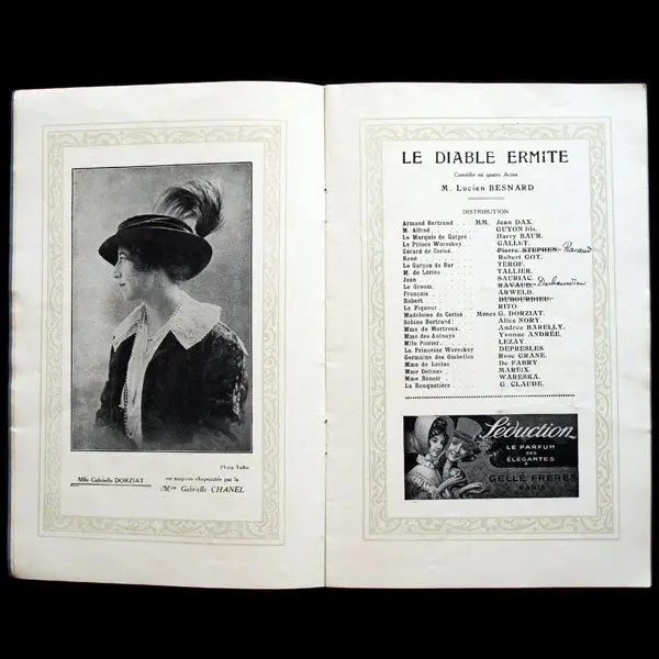 Le Diable Ermite, Chapeaux De Gabrielle Chanel, 1912 2