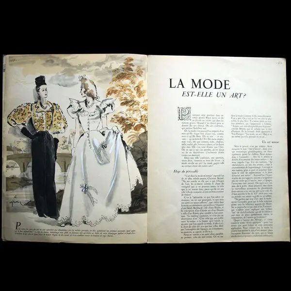 Croquis, Créations Parisiennes Et Chapeaux Élégants, Été 1944 2