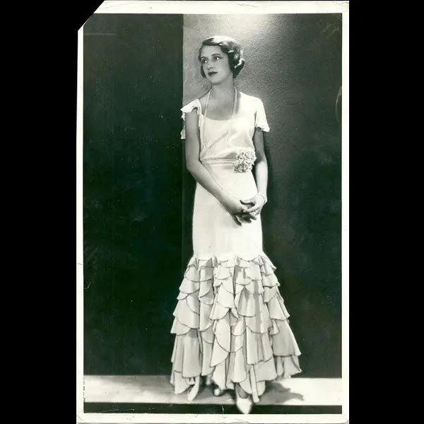 Robe De La Maison Molyneux Pour 1932 1