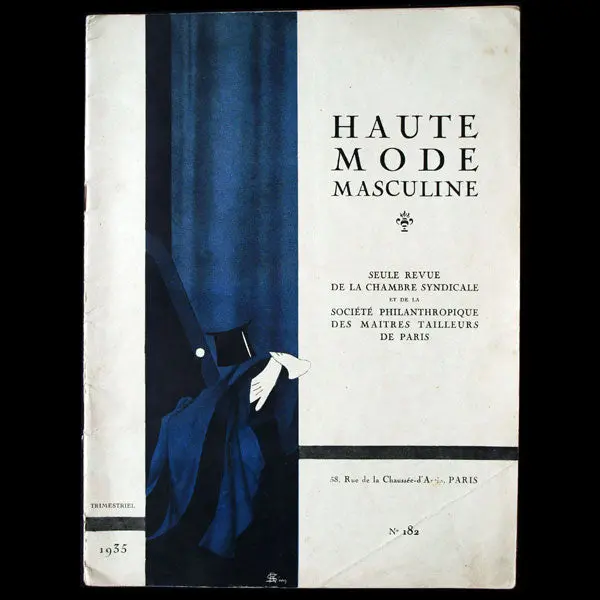 Haute Mode Masculine, N°182 (1935) 1