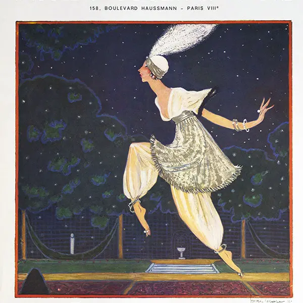 Poiret Le Magnifique, Affiche D'exposition, 1974 2