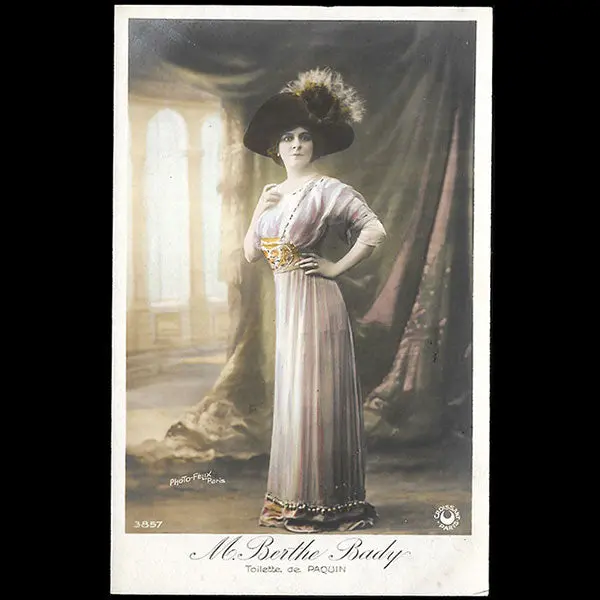 Paquin - Berthe Bady Par Le Studio Felix (Circa 1911) 1
