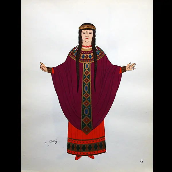 Le Costume En France Des Mérovingiens À François 1Er, Par Emile Gallois (Circa 1950) 2