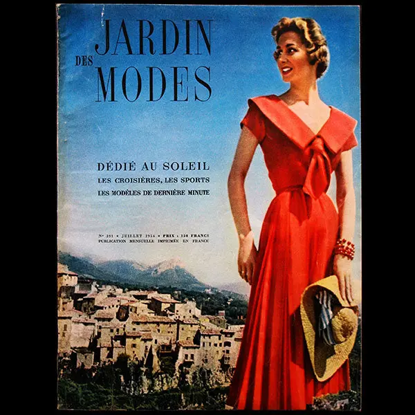 Le Jardin Des Modes, Hommage À Lucien Vogel (Juillet 1954) 1