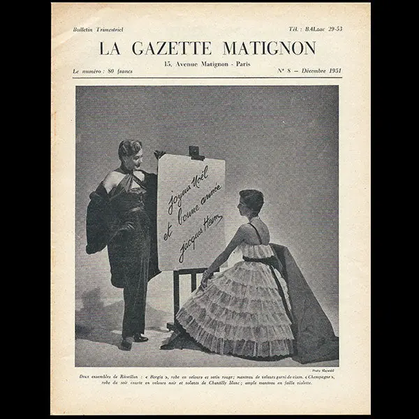Heim - Gazette Matignon, N°8 (1951, Décembre), Couverture De Maywald 1