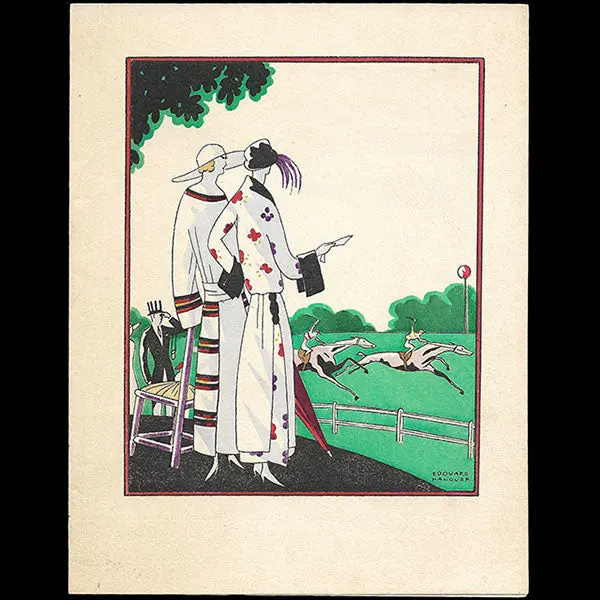 A. Grassin Et Fils - Carte D'invitation Illustrée Par Edouard Halouze (Circa 1920S) 1