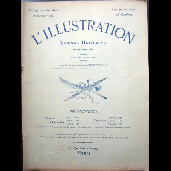Poiret - L’Illustration, 18 Février 1911 : « Les Essais D'une Mode Nouvelle » 1