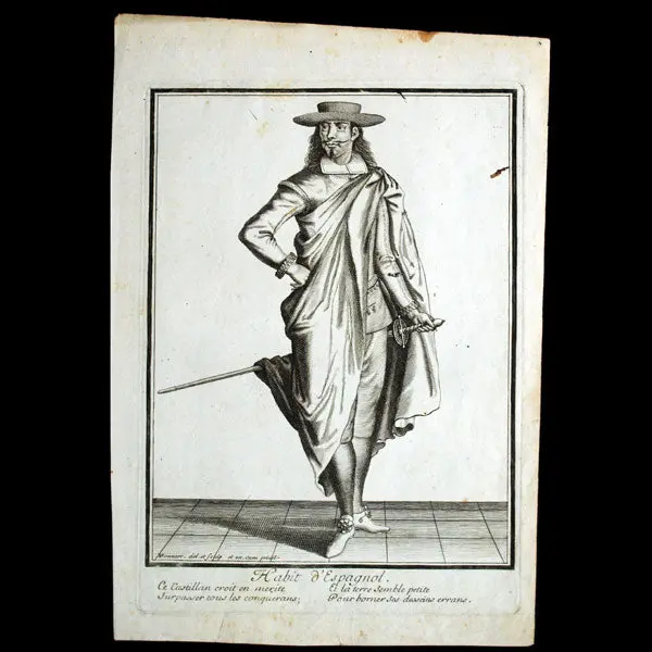 Bonnart - Habit D'espagnol (Circa 1690) 1