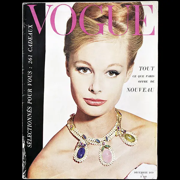 Vogue France (1Er Décembre 1959), Couverture D'irving Penn 1