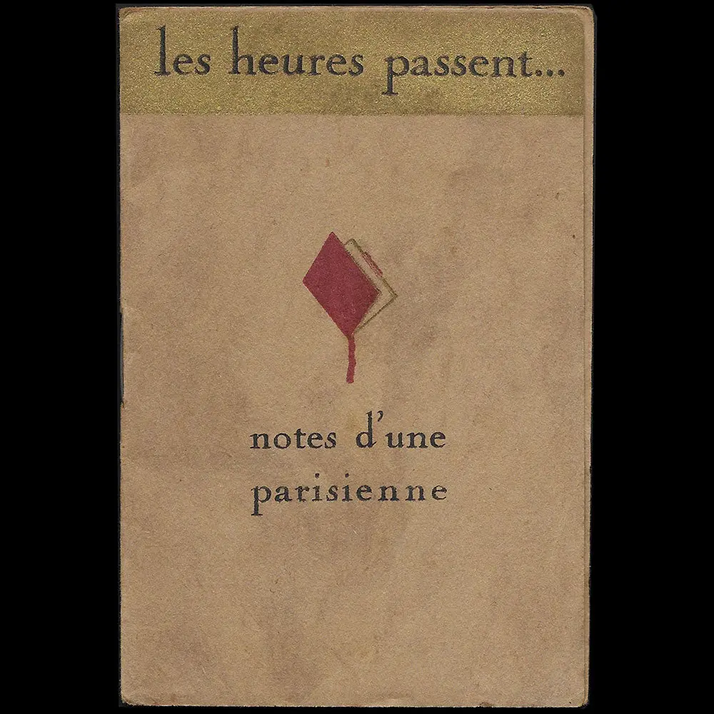 Edith - Les Heures Passent, Notes D'une Parisienne (1920S) 1